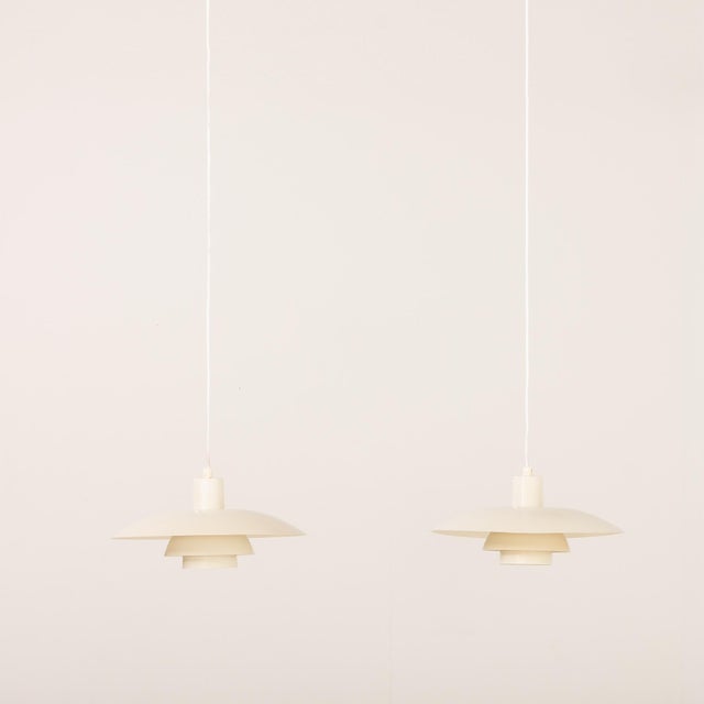 Vintage PH 4/3 Pendant Lamps by Poul Henningsen for Louis Poulsen, Denmark, 1970s, Set of 2 For Sale - Image 11 of 11