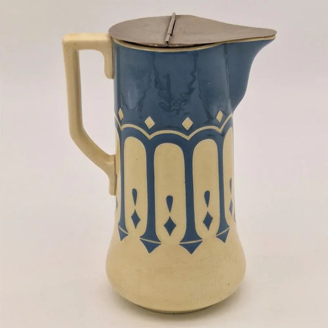 Ceramic Art Nouveau Mokka Jug from Villeroy & Boch Dresden, 1890s For Sale - Image 7 of 7