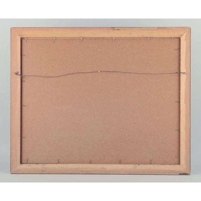 Orla Lehmann, Abstract Landscape, 1968, Oil on Canvas For Sale - Image 6 of 7