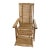 Vintage Wooden Steamship Swinging Lounger For Sale