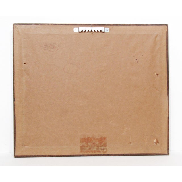 c.1845 Hand-Colored Engraving of Durham Cathedral Interior — Allom/Redaway — Framed For Sale - Image 11 of 11