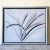Abstract Black, Grey & White Framed and Signed Oil Painting For Sale - Image 4 of 4