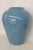 1980s Jaru of California 1980 Blue Ceramic Floral Tabletop Vase Model 476 Large 5149b For Sale - Image 5 of 11