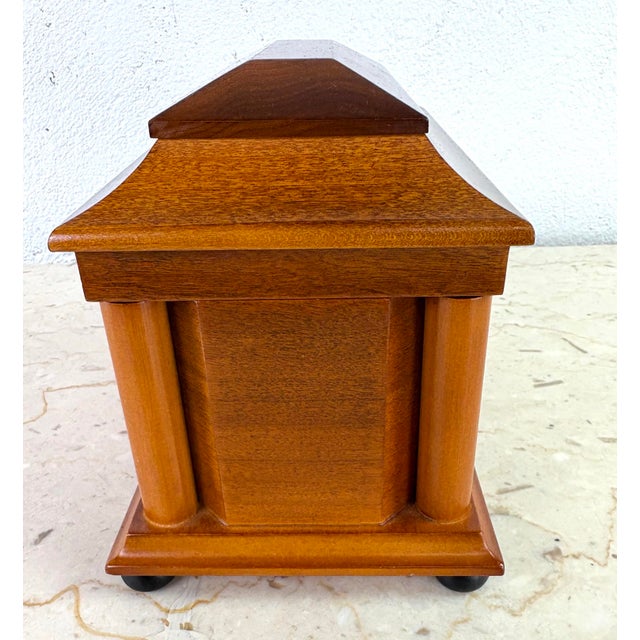 Brown Vintage Global Views Handcrafted Trinket Box For Sale - Image 8 of 10