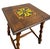 Vintage Tile Top Side Table With Turned Legs and Wood Frame For Sale - Image 11 of 11