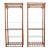 Pair of Mid-Century Faux Bamboo Etagere Shelves by Heritage For Sale