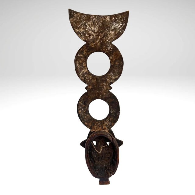 Early 20th Century Bobo Wooden Mask Burkina Faso For Sale - Image 4 of 9
