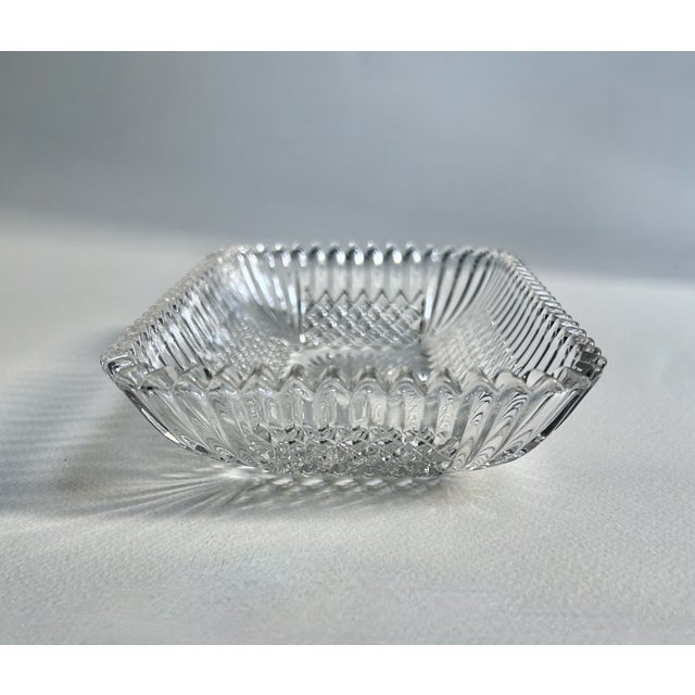 Glass 1920's Davidsons Glass Co. Somerset Pattern Glass Dish For Sale - Image 7 of 18