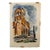 Henry Emil Salloch Original Watercolor on Paper Romanesque Tower. For Sale