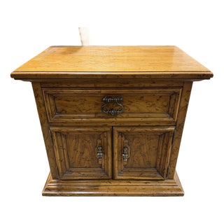 Late 20th Century Drexel Heritage Spanish Revival "Velero" Nightstand For Sale