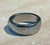 Vintage Silver Toned Floral Hinged Bangle For Sale - Image 11 of 11