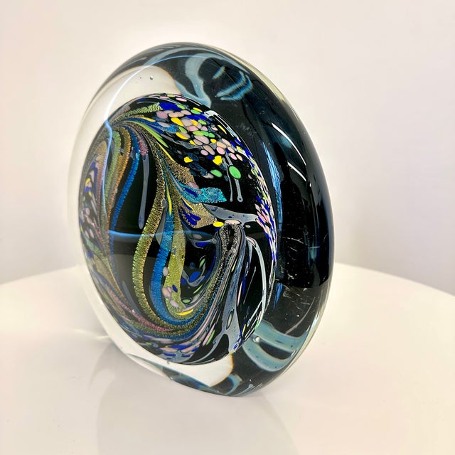 1990s Disk Sculpture by Rollin Karg Art C. 1999 For Sale - Image 5 of 6