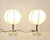 Vintage Bedside Lamps with Cocoon Shades by Alfred Wauer for Goldkant-Leuchten, 1960s, Set of 2 For Sale - Image 9 of 9