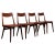 Boomerang Dining Chairs in Teak by Alfred Christensen, 1960s, Set of 4 For Sale - Image 9 of 9