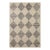 Chris Loves Julia x LoloiFrancis Beige / Charcoal 2'-0" x 5'-0" Accent Rug For Sale