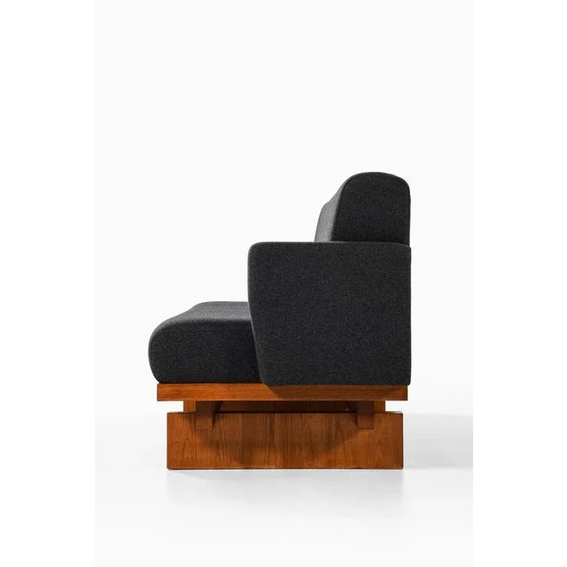 Black Mahogany Sofa, Finland, 1960s For Sale - Image 8 of 10