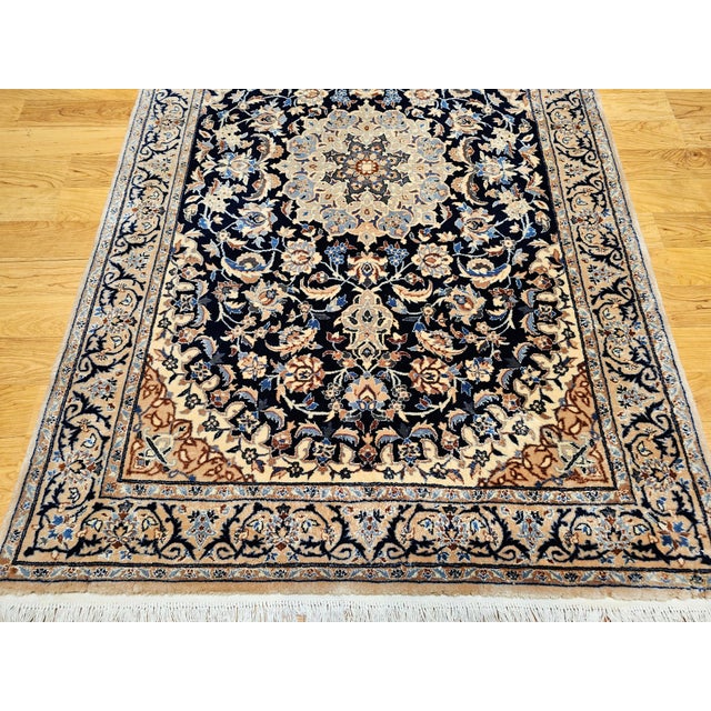 Textile Late 20th Century Nain Rug For Sale - Image 7 of 12
