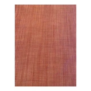 Rose Cummings Woven Cerise Silk For Sale