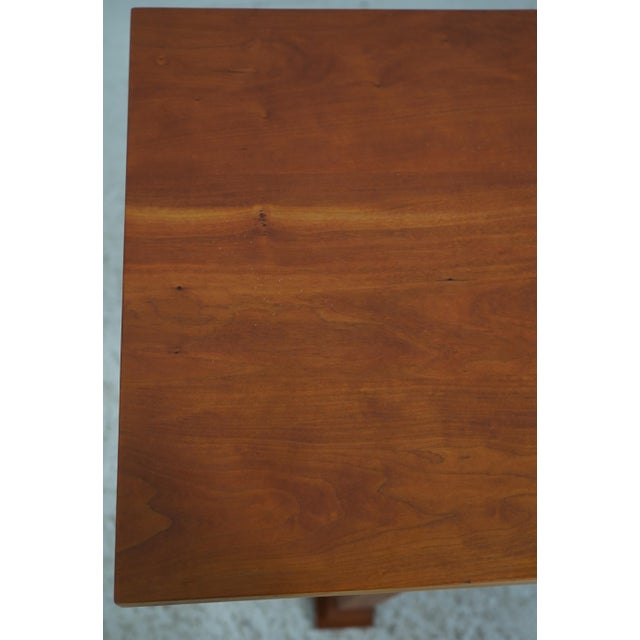 Swartzendruber Cherry Studio Crafted Arts & Crafts Sofa Table For Sale - Image 10 of 12