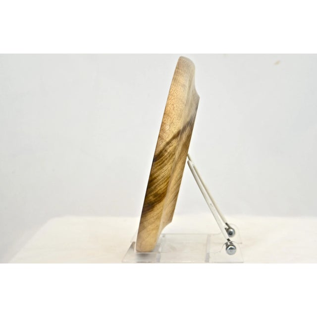 Late 20th Century Hand Turned Wood Tray For Sale - Image 4 of 6