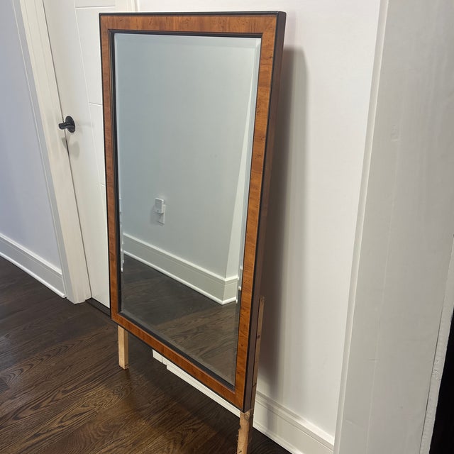 Late 20th Century Yew Wood Mirror From the Yorkshire Collection by Drexel Heritage For Sale In New York - Image 6 of 8