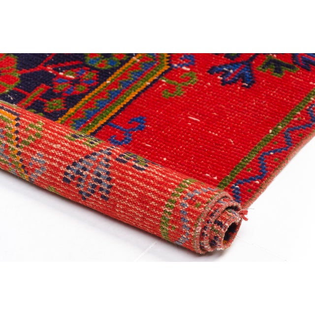 Vintage Turkish Tribal Runner Rug For Sale - Image 6 of 10