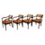 Black 1960s Set Eight Federal Style Japanned & Gilded Dining Arm Chairs Kittinger Furniture For Sale - Image 8 of 17
