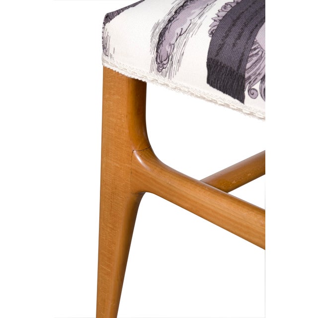 Set of Chairs by Gio Ponti, 1950s, Set of 6 For Sale - Image 3 of 8