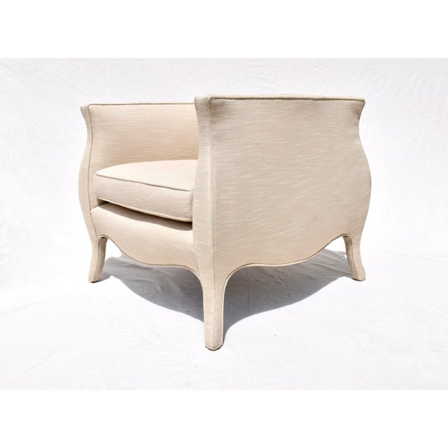 Richard Himmel Collection Lutece Chair & Ottoman by Richard Himmel For Sale - Image 4 of 13