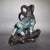 Chinese Mid 20th Century Hand-Wired Cloisonne Copper Leader Goat Sculpture For Sale - Image 3 of 9