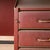 Burgundy L-Shaped Writing Desk from Umberto Mascagni, 1950s For Sale - Image 4 of 18