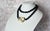 Mid 20th Century Vintage Onyx 14k Gold Necklace With Antique Ivory Panda Netsuke For Sale - Image 5 of 9