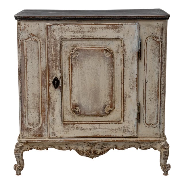 Baroque Half Cabinet, 1700s For Sale