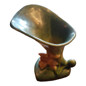1970s Roseville Cornucopia Bud Vase
