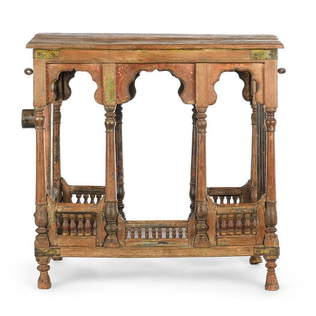 Weathered Wooden Temple, 1940s For Sale - Image 5 of 5