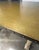 Wood Lexington Twilight Bay Shelter Island Rectangle Bistro Table / Kitchen Island With Hammered Metal Top For Sale - Image 7 of 10