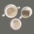 Mid 20th Century Vintage English Ironstone J & G Meakin Classic White Sugar and Creamer Set For Sale - Image 5 of 7