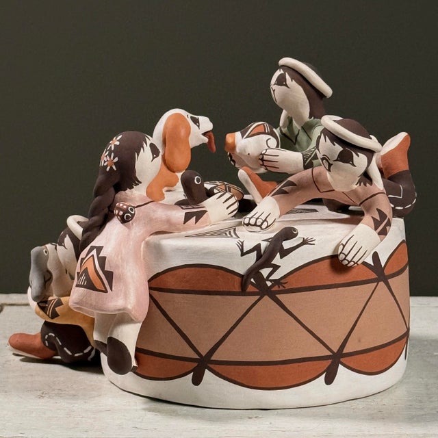 Artist: Marilyn Ray (Marilyn Henderson Ray) (Acoma Pueblo, b. 1954) Title: [Untitled Friendship Sculpture] Date: 2008...