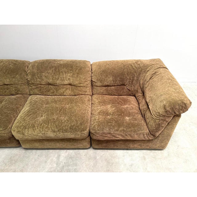 Vintage Modular Elements Sofa, 1970s, Set of 6 For Sale - Image 10 of 18