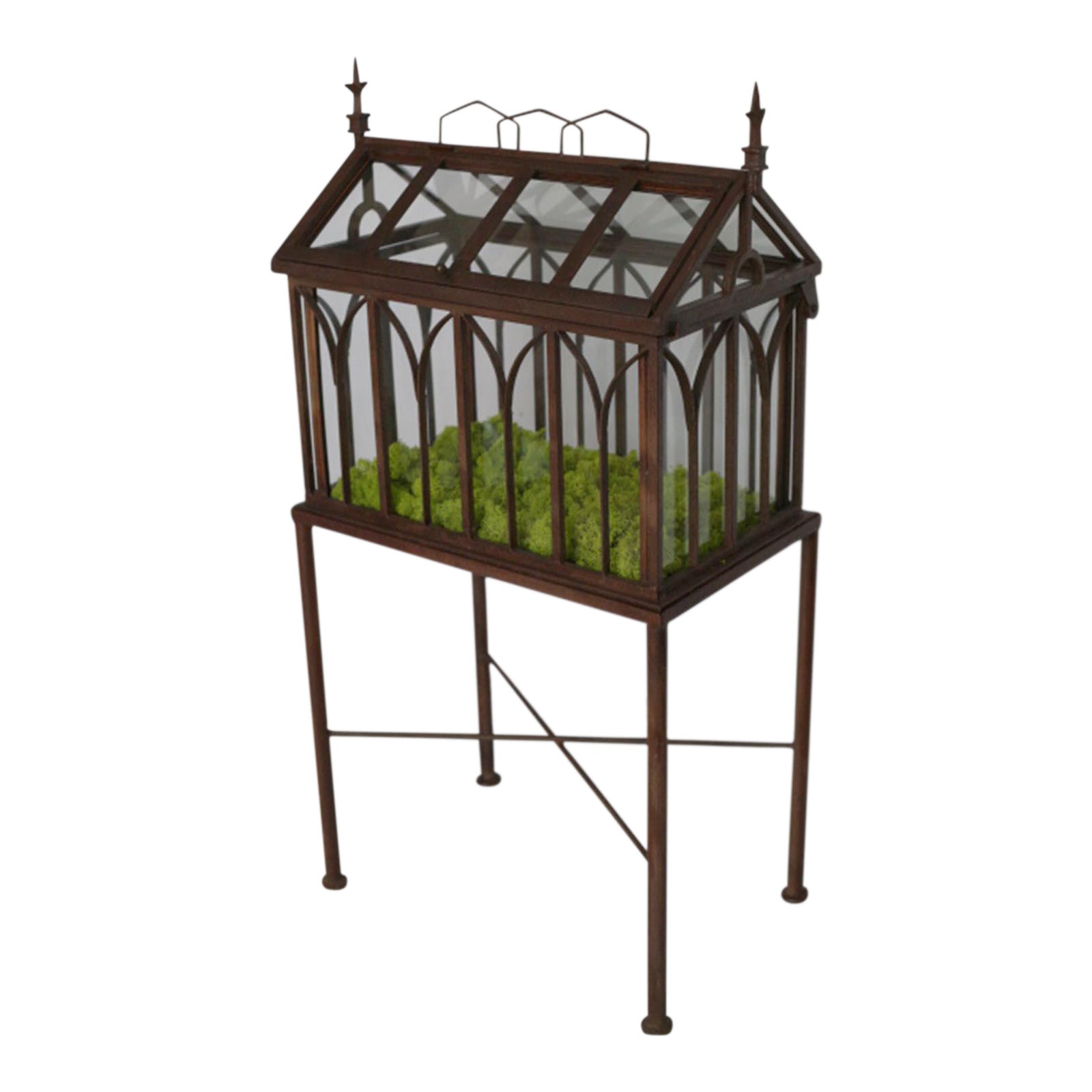 Circa 1900 Antique Wrought Iron Wardian Case Terrarium Chairish
