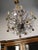 Italian Beaded Glass Chandelier For Sale - Image 4 of 9