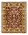 Mogul Collection Hand-Knotted Area Rug - Red 8' 0" x 10' 2" For Sale - Image 9 of 9