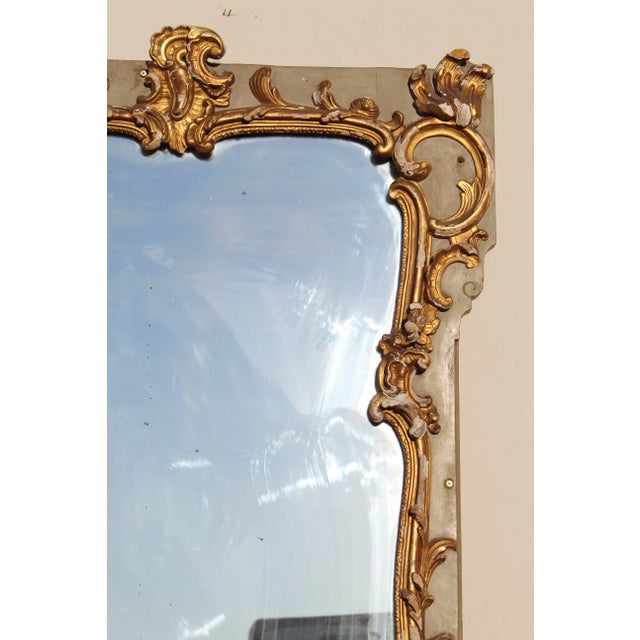 Gold 18th Century French Louis XV Mirror For Sale - Image 8 of 13