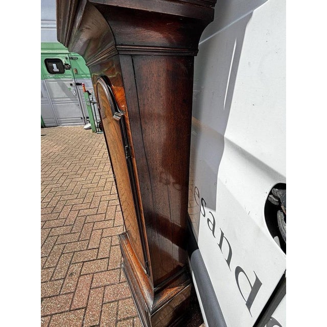 Georgian Mahogany Canterbury Longcase Clock For Sale - Image 16 of 18