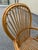 Mid-Century Modern 1980s Coastal Island Style Rattan/Bamboo Glass Top Dining or Game Table & 4 Chairs a Set For Sale - Image 3 of 11