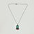Rustic 1970s Vintage Southwestern Navajo Boho Chich Turquoise, Coral & Sterling Pendant Necklace For Sale - Image 3 of 13