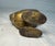 Antique 1900's Ac Williams Hand Painted Cast Iron Gold Duck Goose Still Bank For Sale - Image 9 of 10