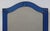 Vintage Art Deco Cobalt Blue Glass Framed Bevelled Mirror, 1930 For Sale - Image 6 of 9