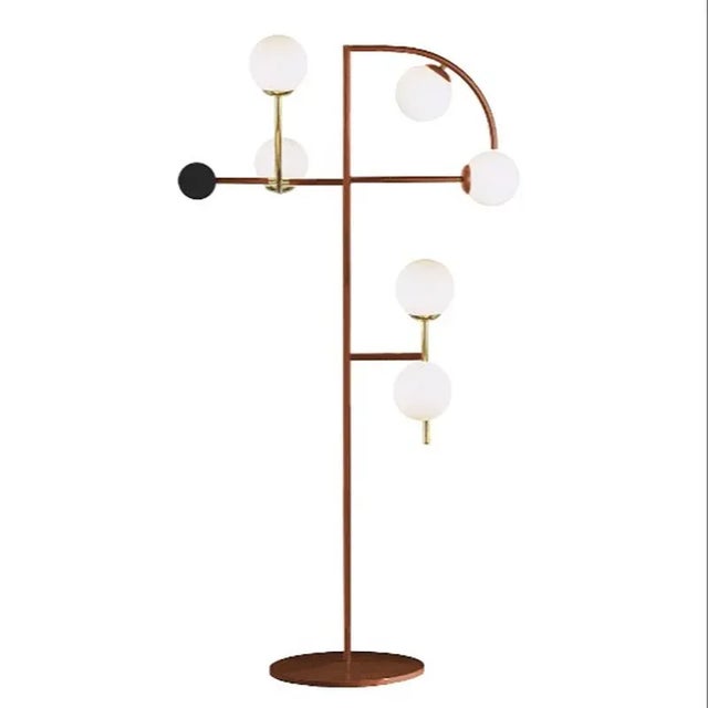 Contemporary Helio Floor Lamp by Utu Soulful Lighting For Sale - Image 3 of 3