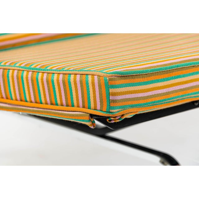 Eames Sofa Compact for Herman Miller, Alexander Girard Maharam Striped Fabric, 2 Available For Sale - Image 13 of 17